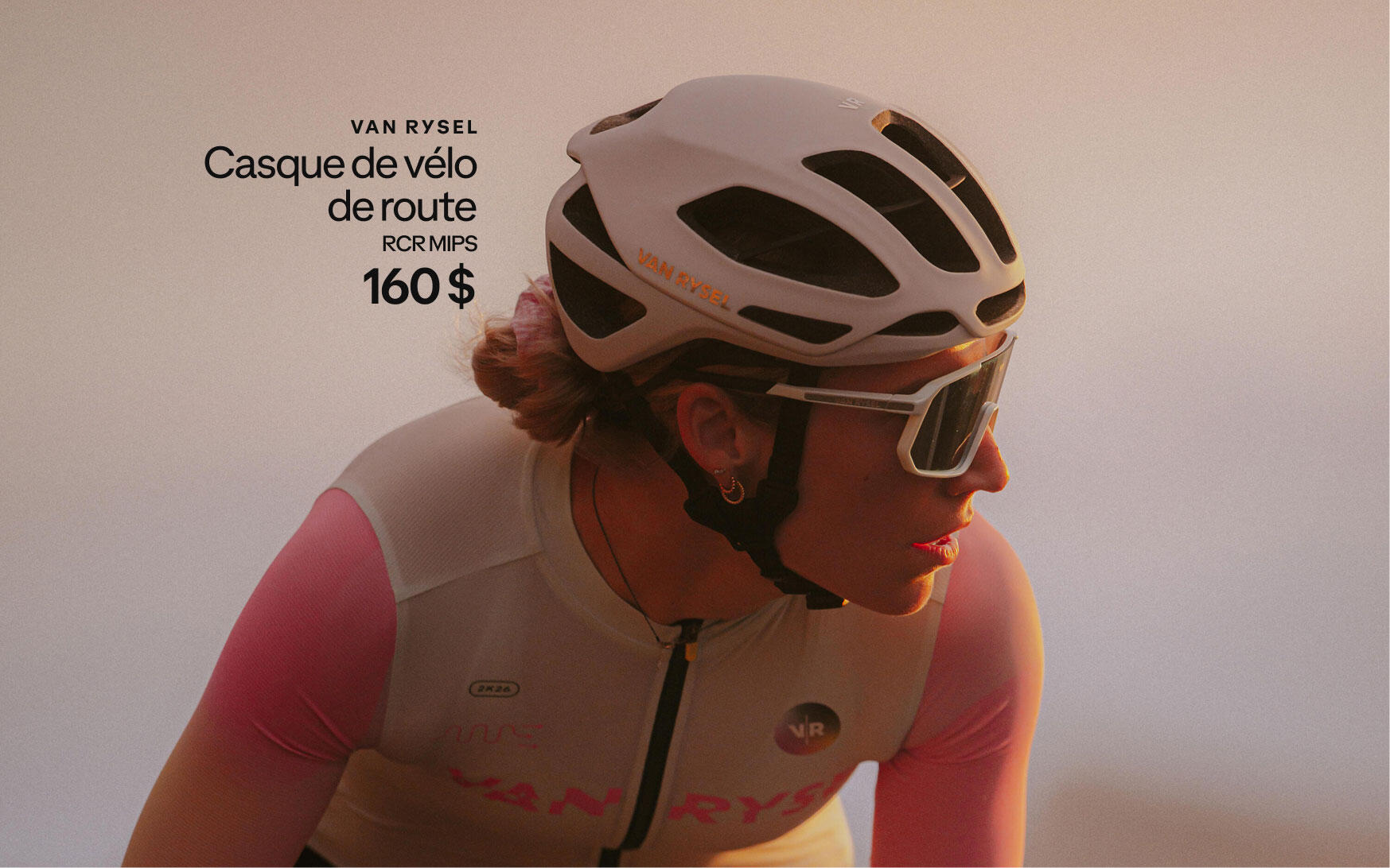 Road cycling helmet