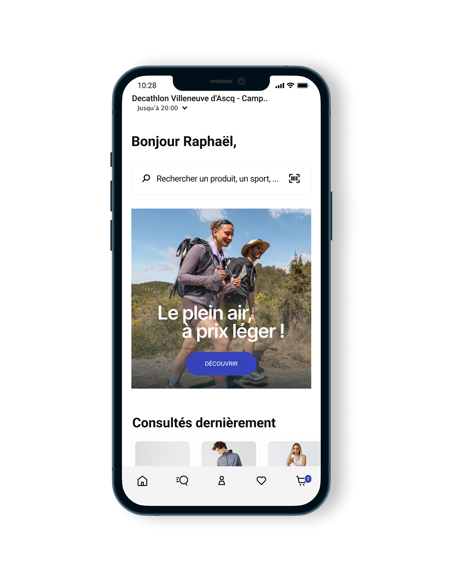 Tout Decathlon dans votre poche