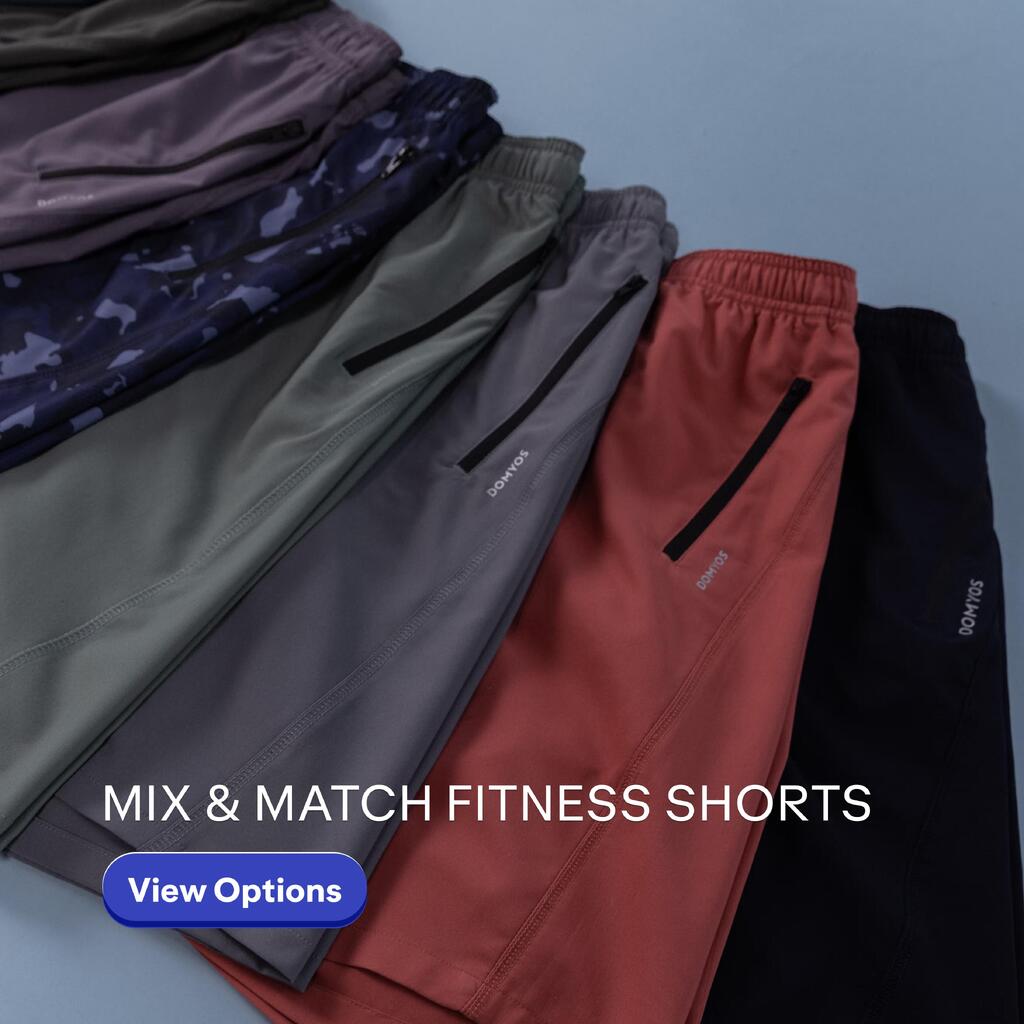 MIX & MATCH FITNESS SHORTS