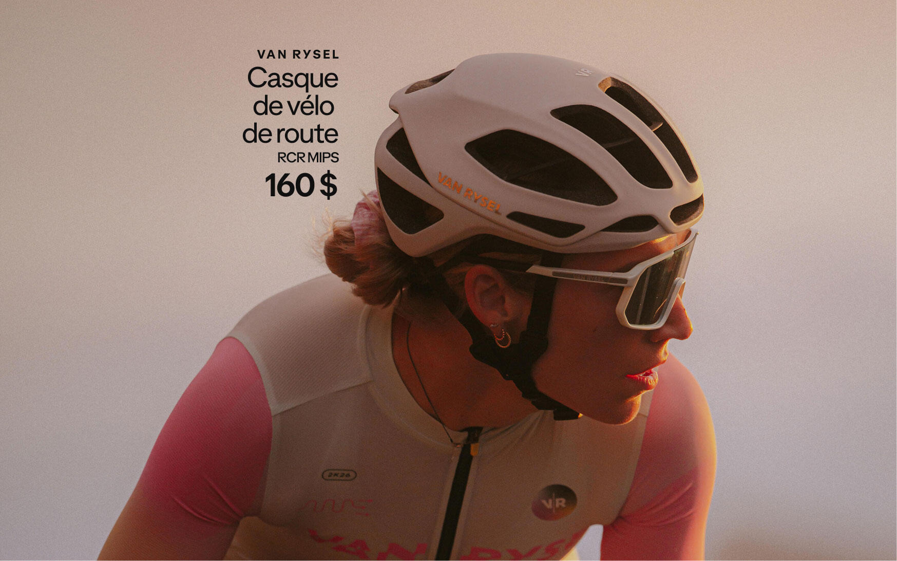 Road cycling helmet