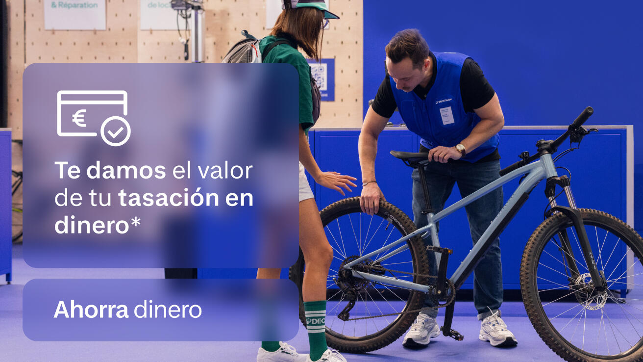 Recompra de material deportivo Decathlon