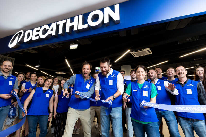Eröffnung Decathlon