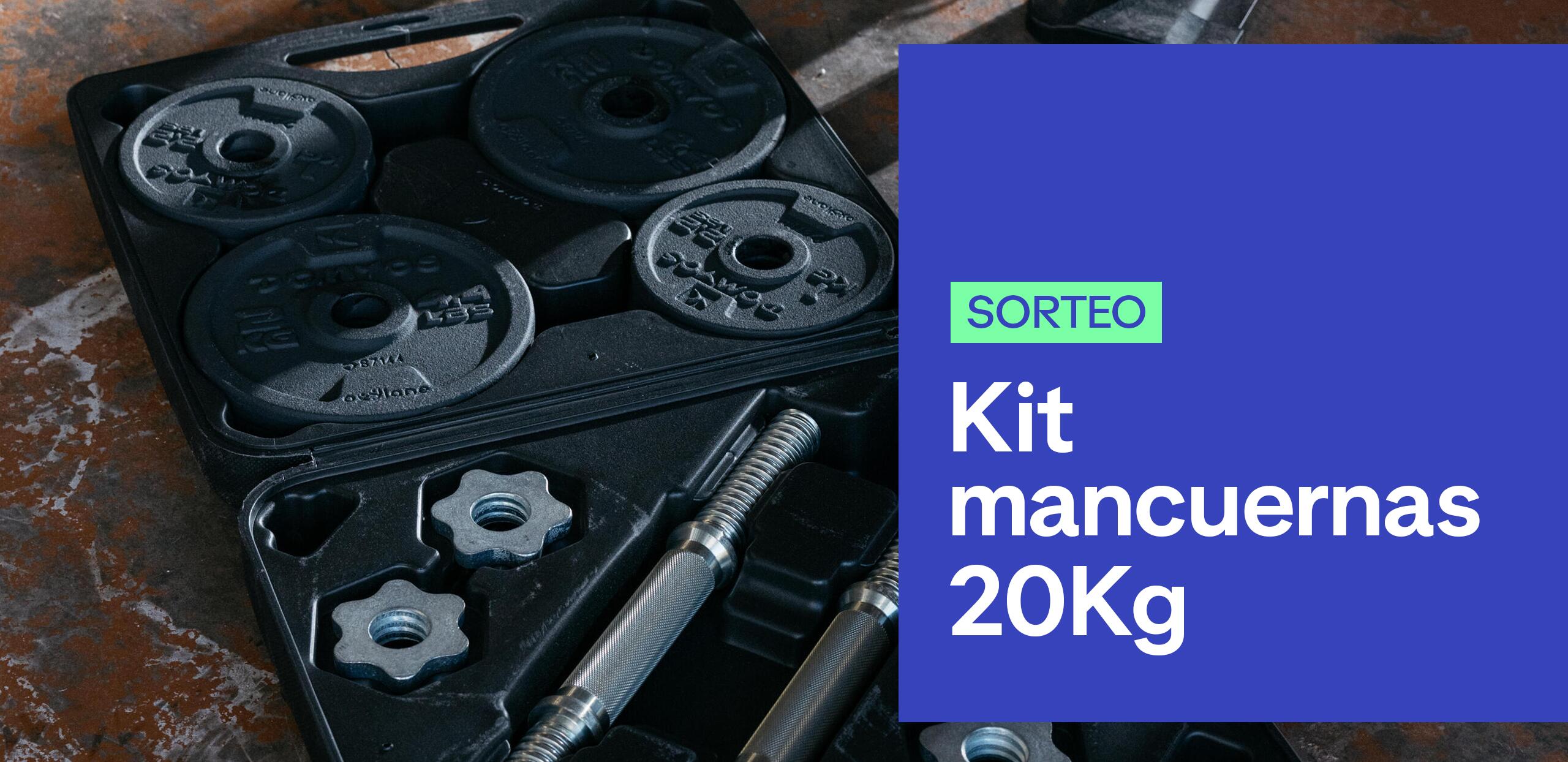 SORTEO KIT MANCUERNAS 20KG