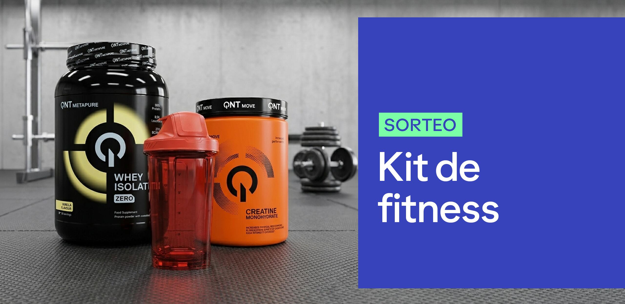 SORTEO KIT SUPLEMENTOS QNT + SHAKER