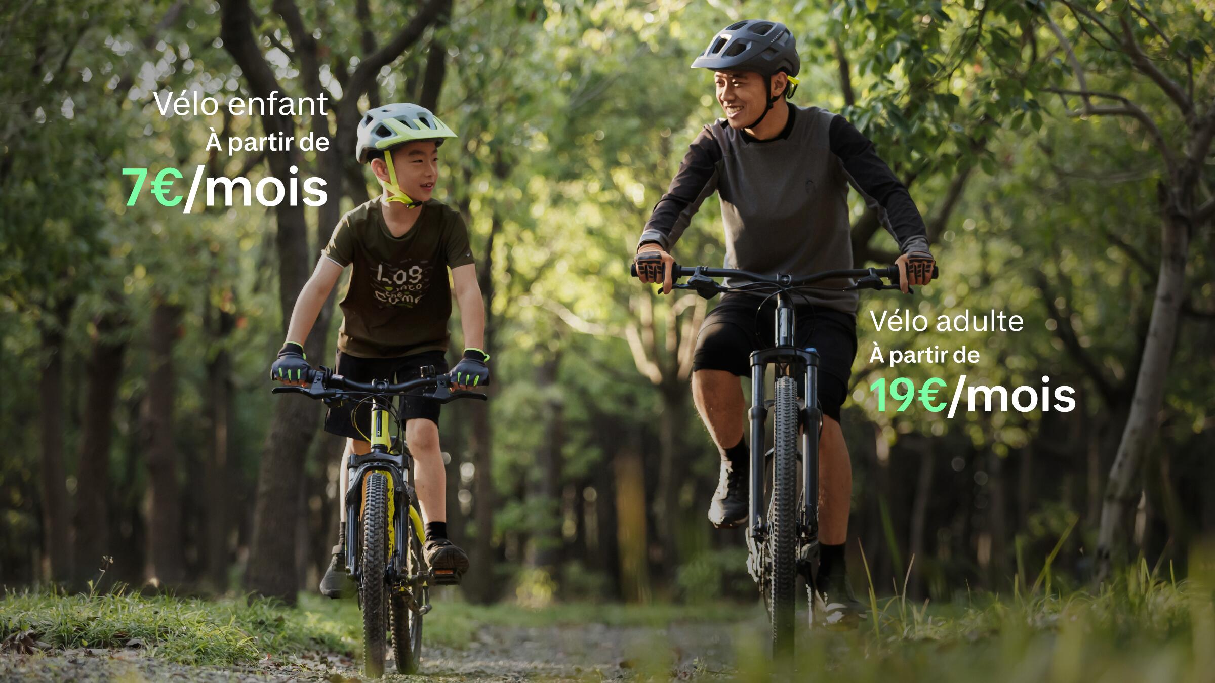 Location vélo enfant chez decathlon