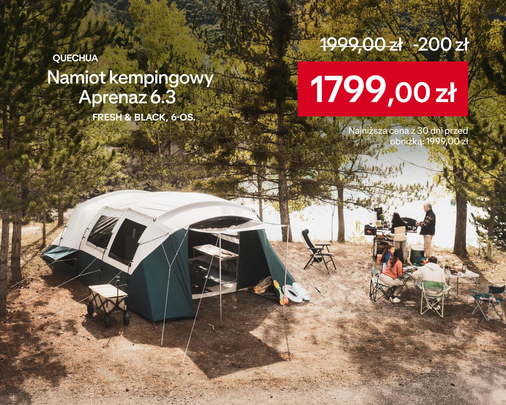 Wyprzedaż namiotów