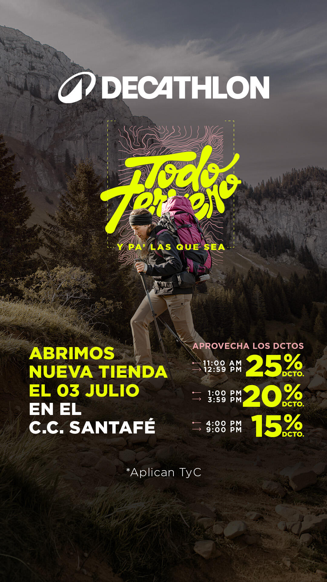 Descuentos de apertura Decathlon
