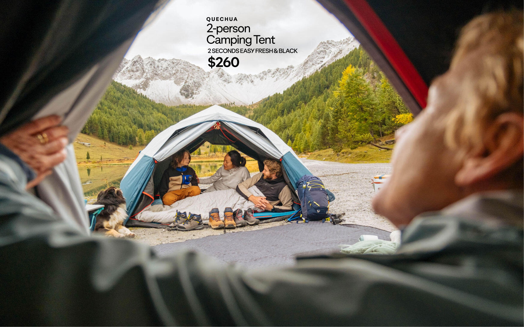 Pop-up camping