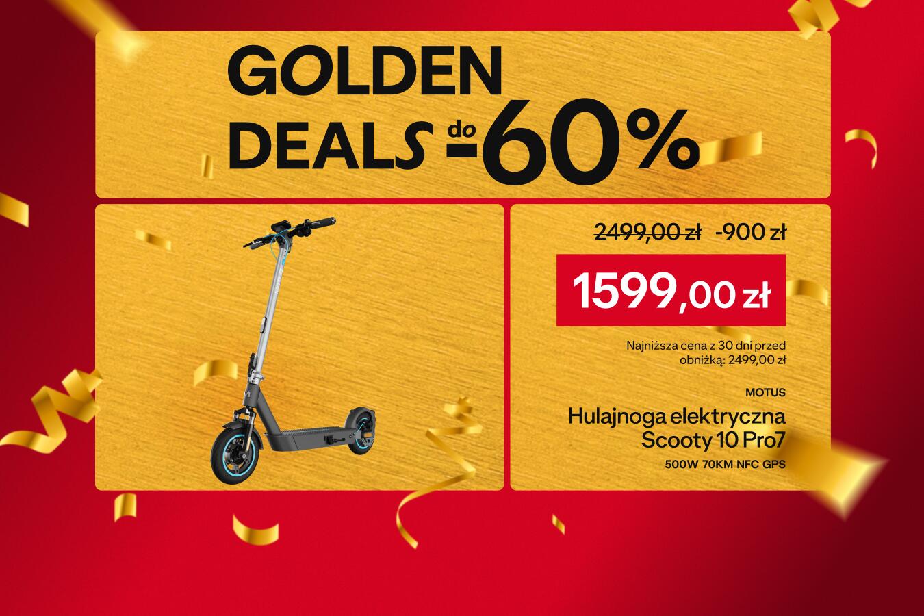 Hulajnoga elektryczna za 1599 zł