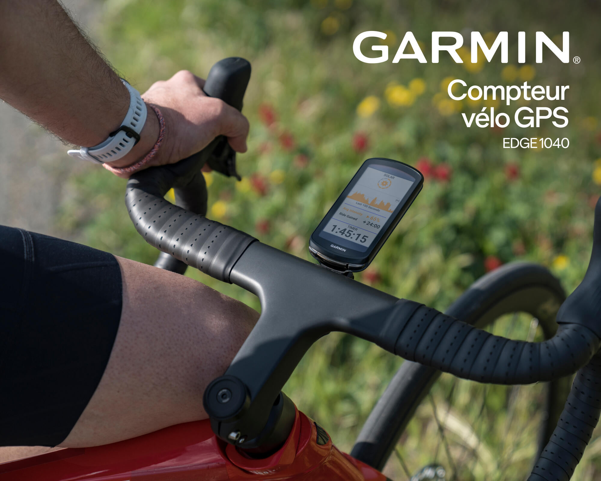 GARMIN : compteur vélo GPS EDGE 1040