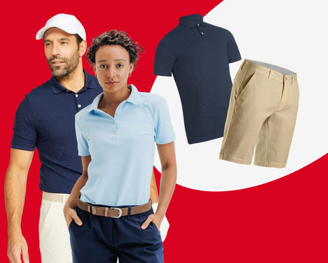 Shorts et polos