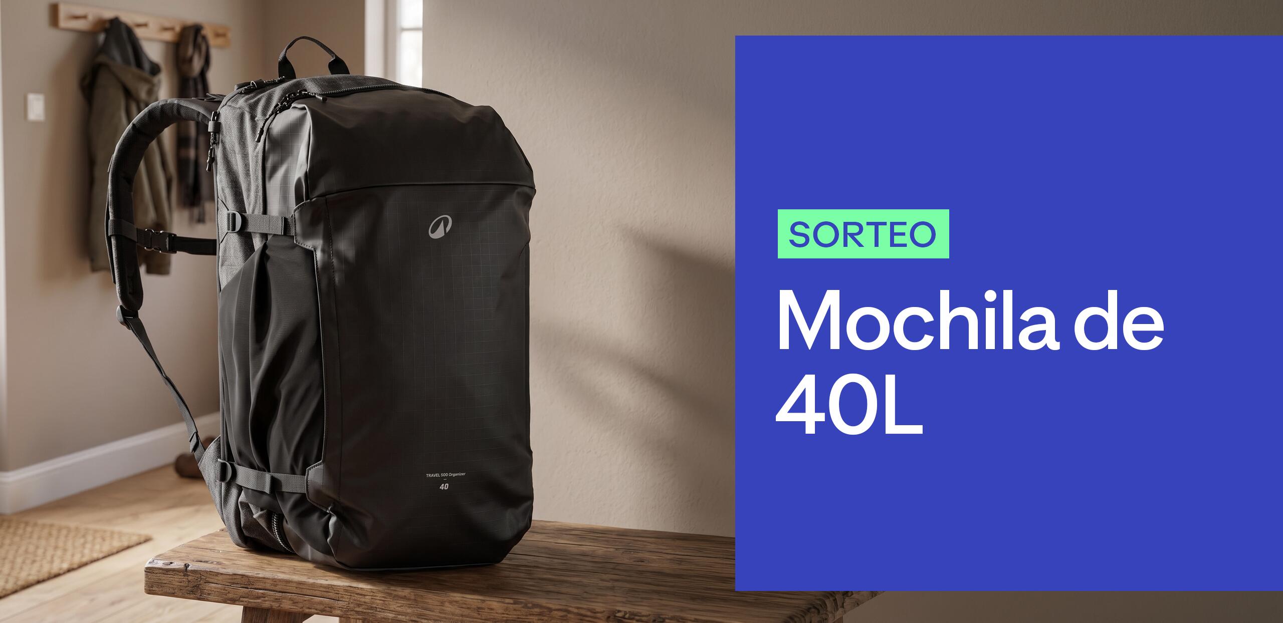 SORTEO MOCHILA DE 40L
