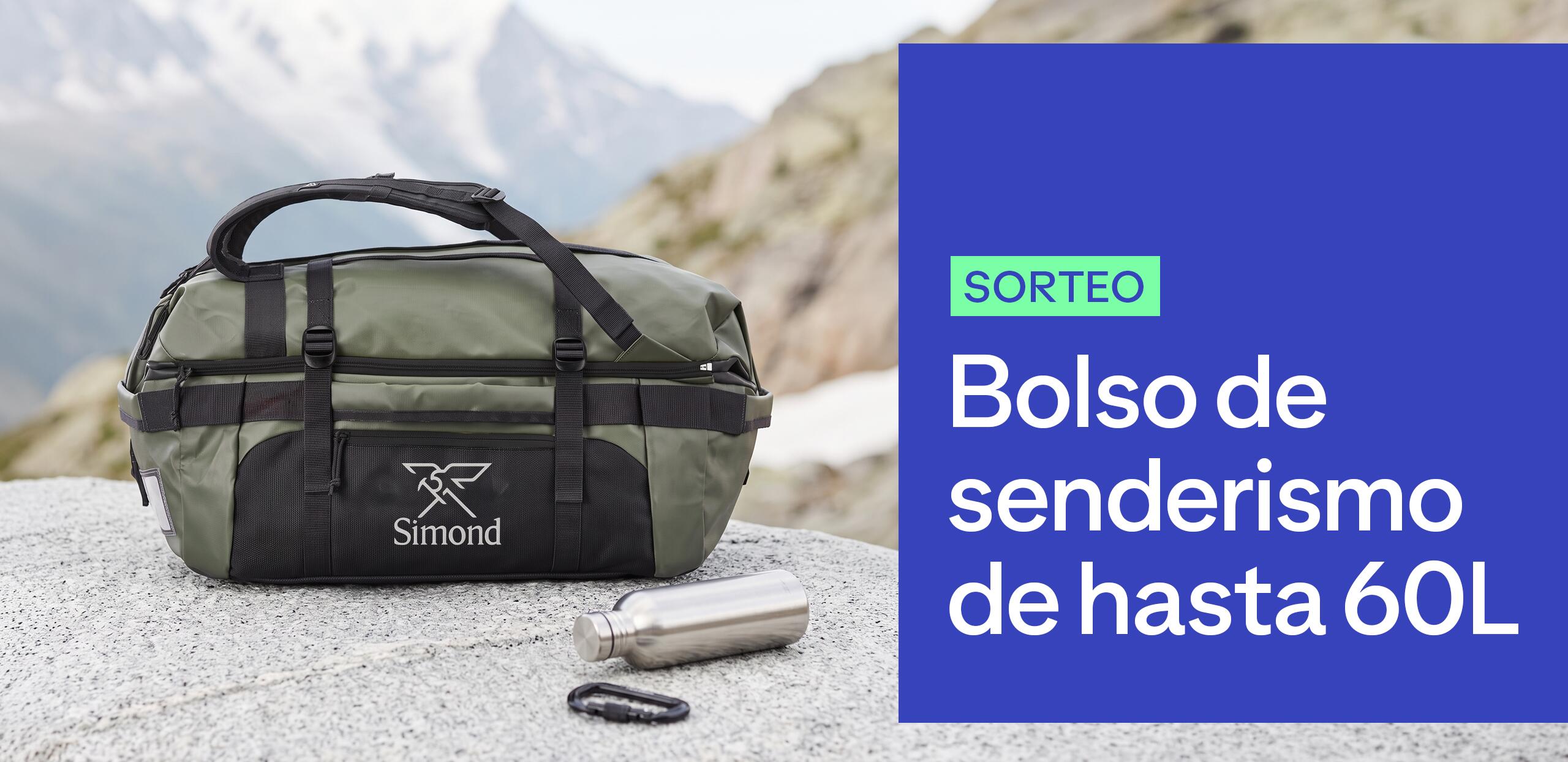 SORTEO BOLSO DE SENDERISMO DE HASTA 60L