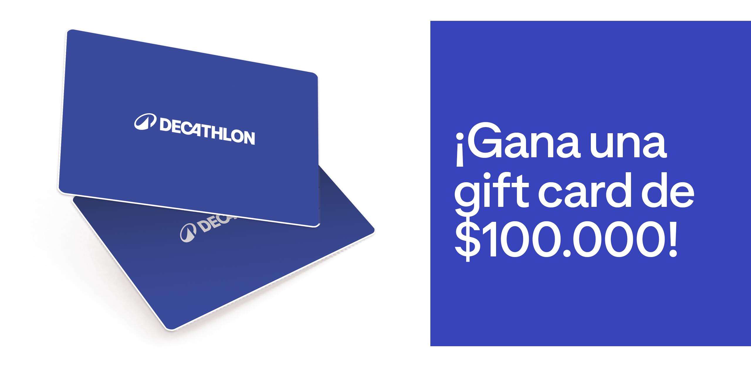 SORTEO ¡GANA UNA GIFT CARD DE $100.000!