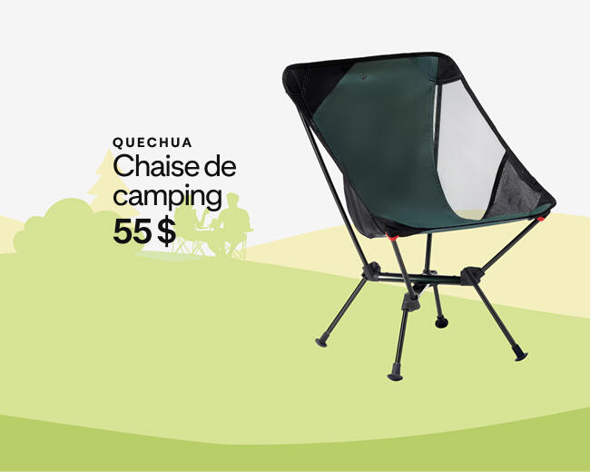 Chaise de camping