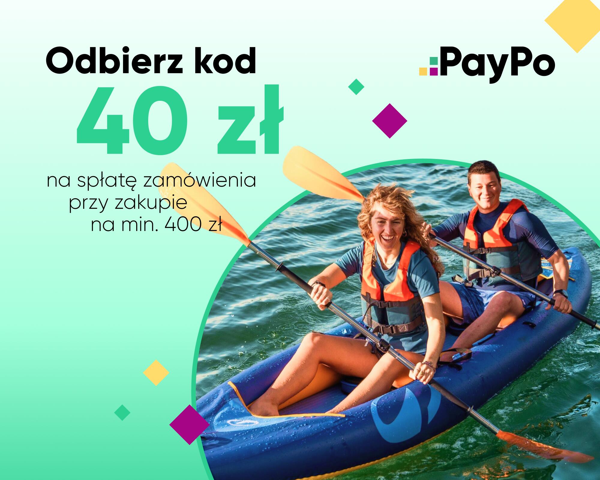 Odbierz kod 40zł na spłatę zamówienia przy zakupie za min.400zł