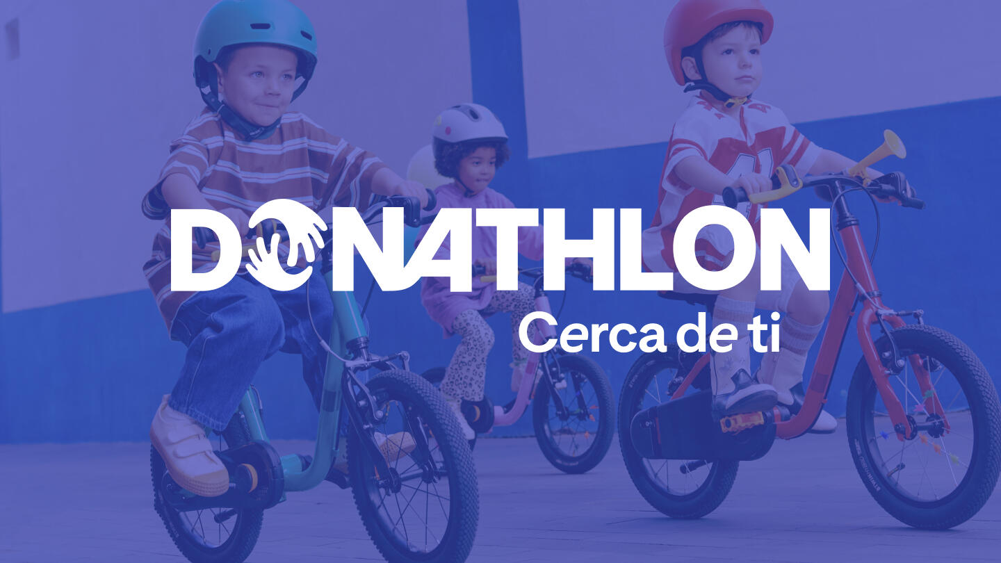 Dona tu material deportivo en las tiendas Decathlon de Mallorca