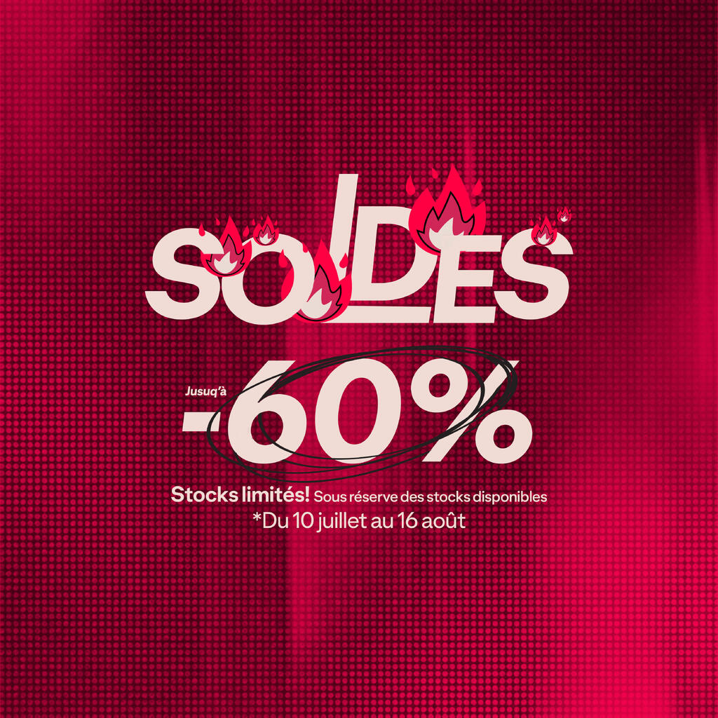Soldes d'été: Jusqu'à -60% sur une large sélection d'articles de sport