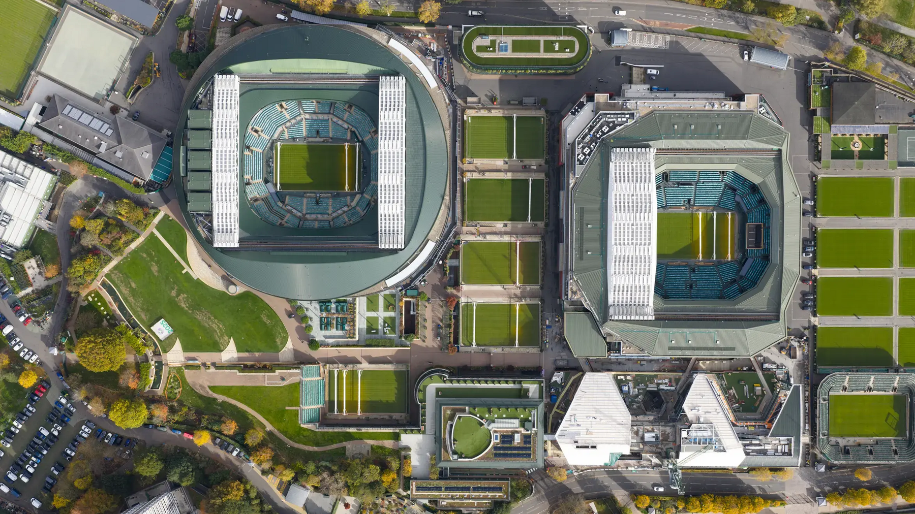 Korty Wimbledonu