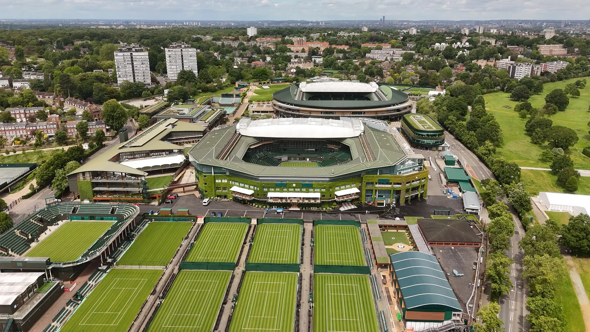 Korty Wimbledonu