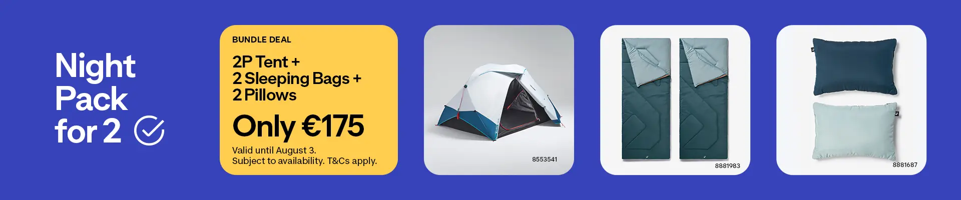 Night Pack for 2