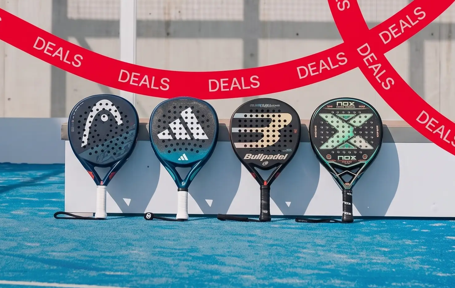 Padelracket partner deals, Hoge kortingen op top merken