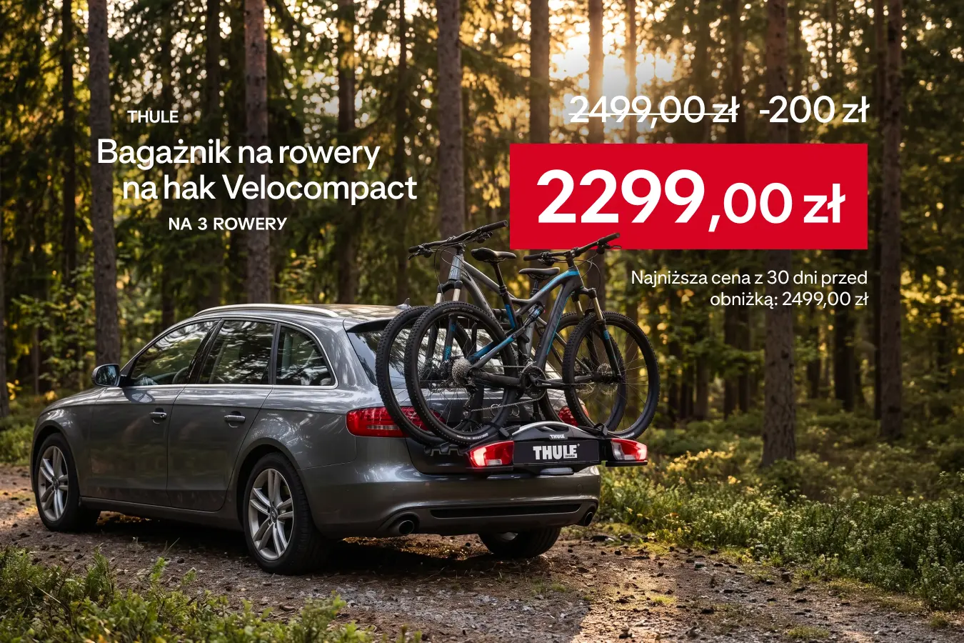 Bagaznik rowerowy za 2299 zł
