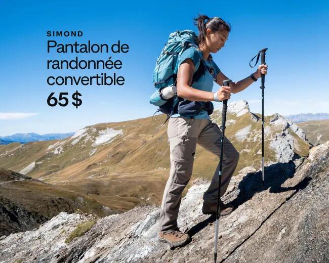 Pantalons de randonnée