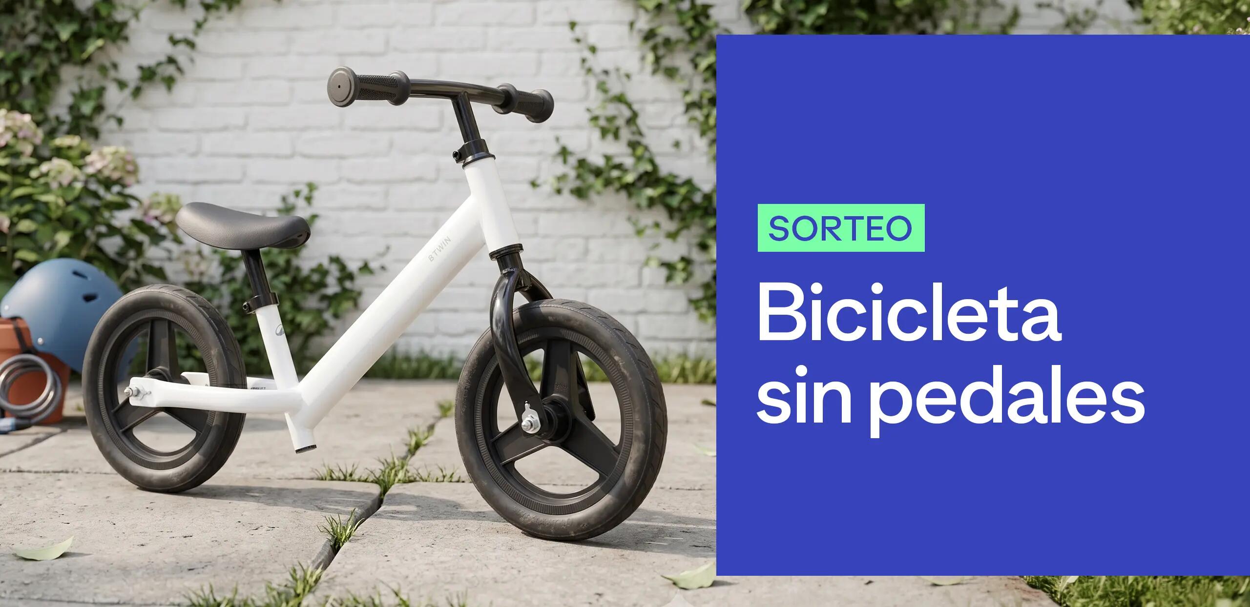 SORTEO BICICLETA SIN PEDALES