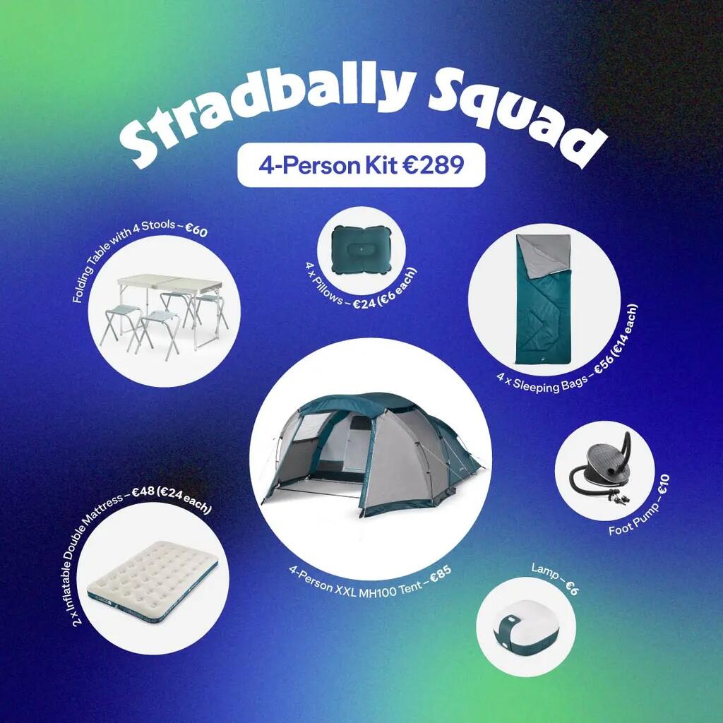 4 Person Festival Kit
