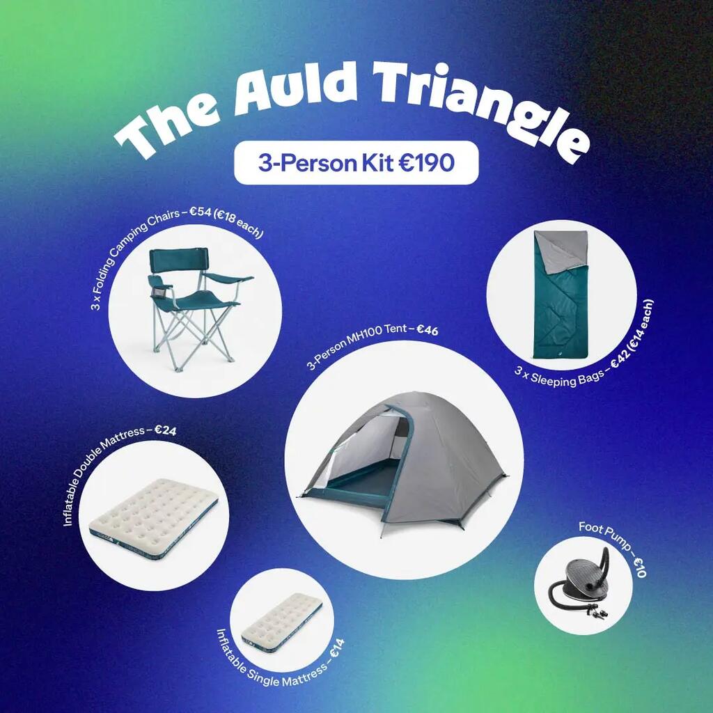 3 Person Festival Kit