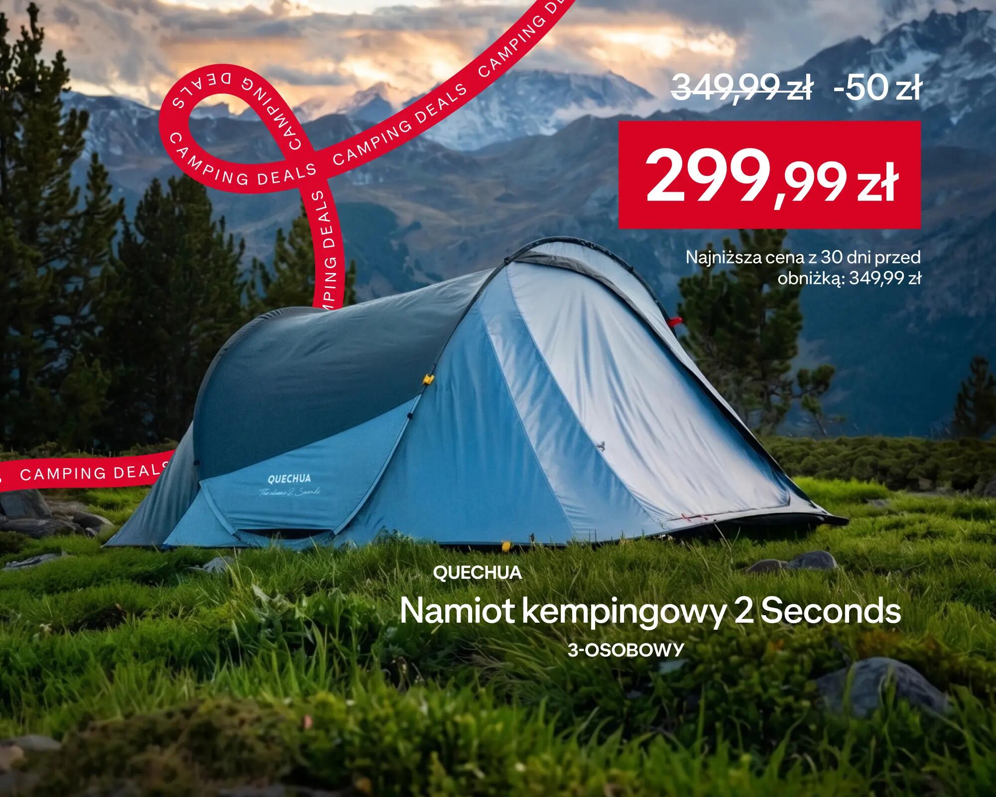 Produkty kempingowe w najlepszych cenach