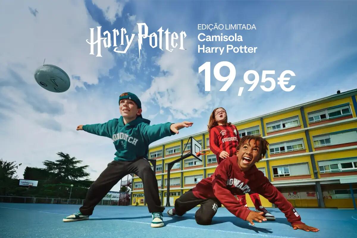 Edição Limitada Camisola Harry Potter 19,95€
