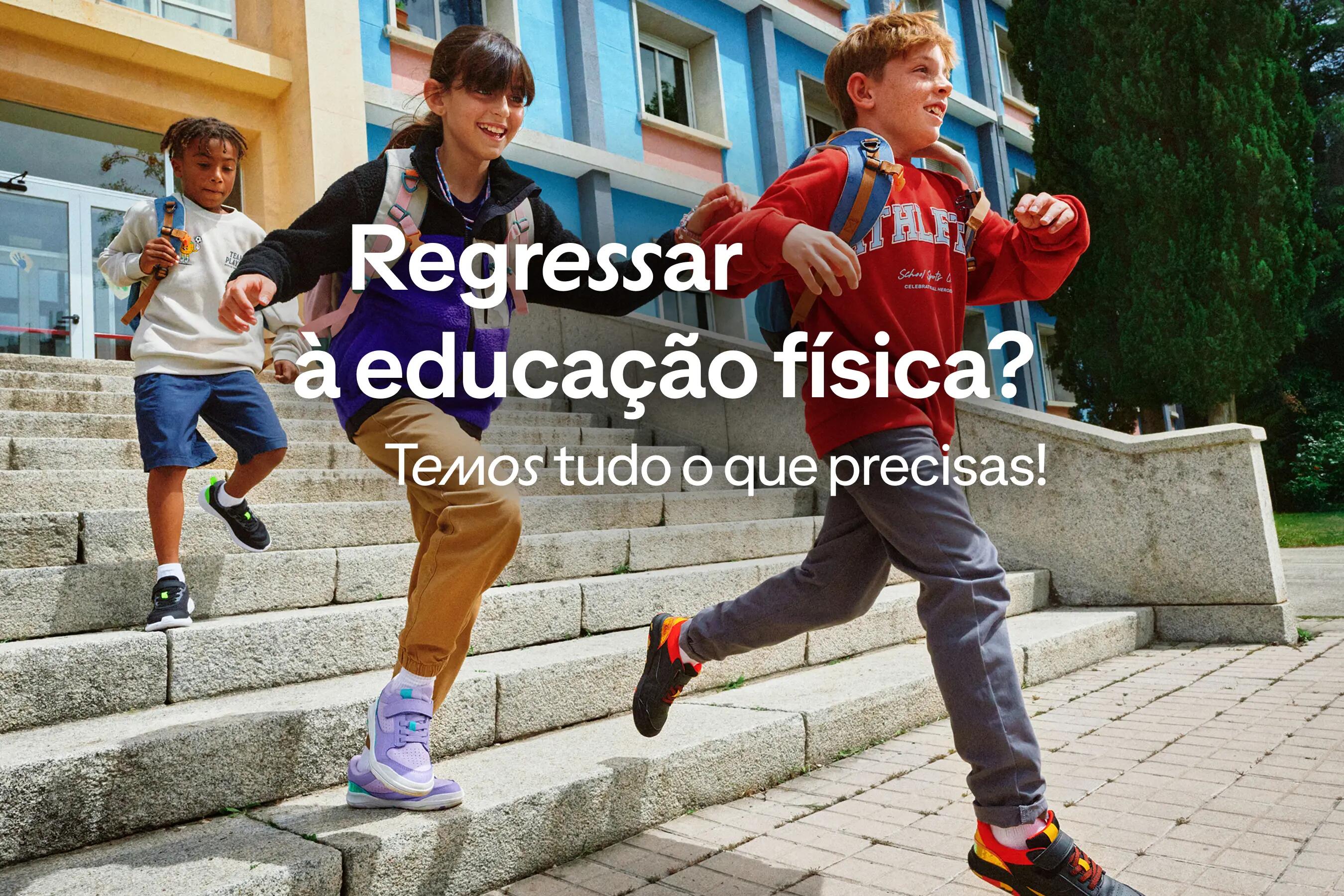 Regressar à educação física? Temos tudo o que precisas