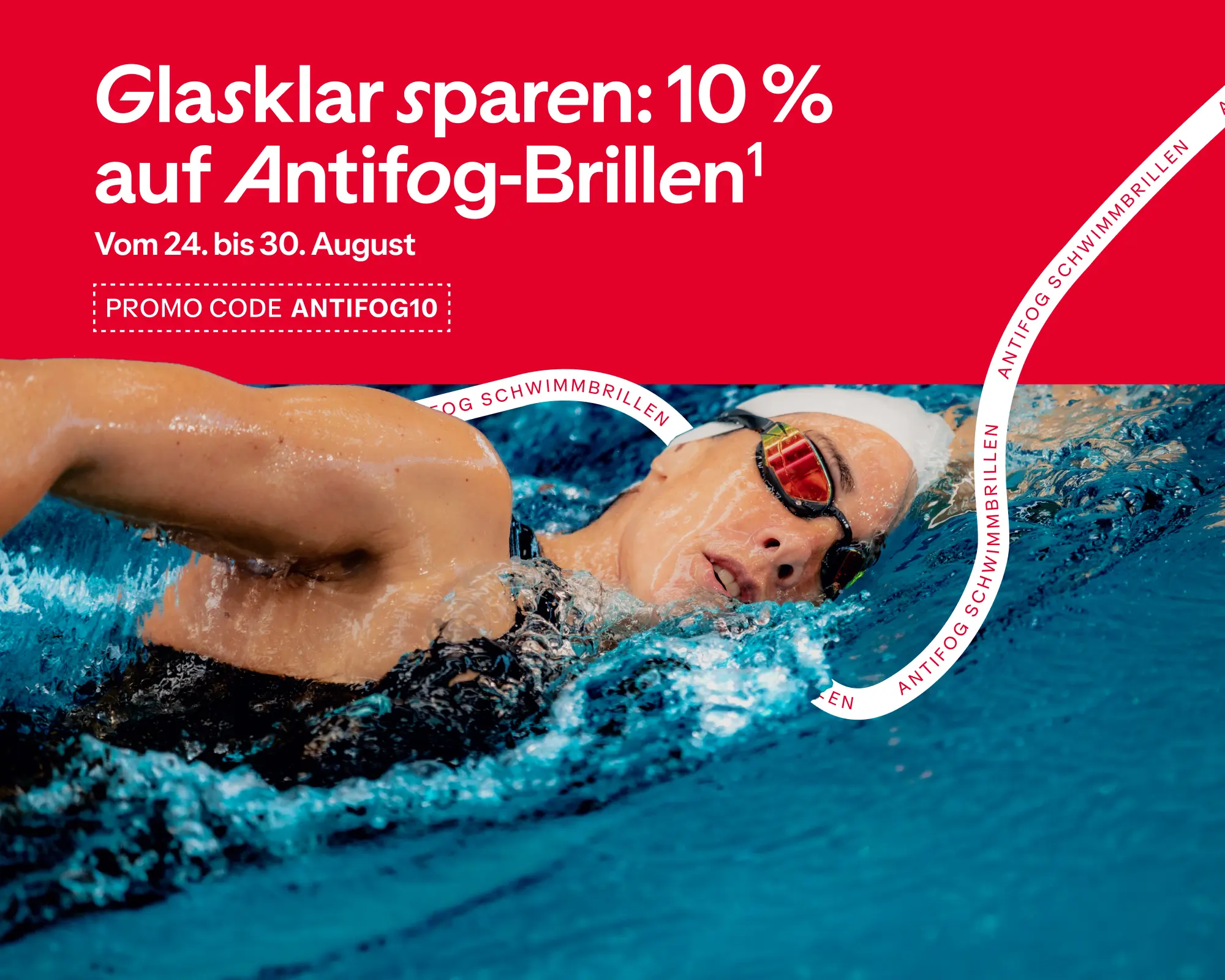 Glasklar sparen: 10% auf Antifog-Brillen vom 24.8. - 20.9. mit dem Promocode: ANTIFOG10