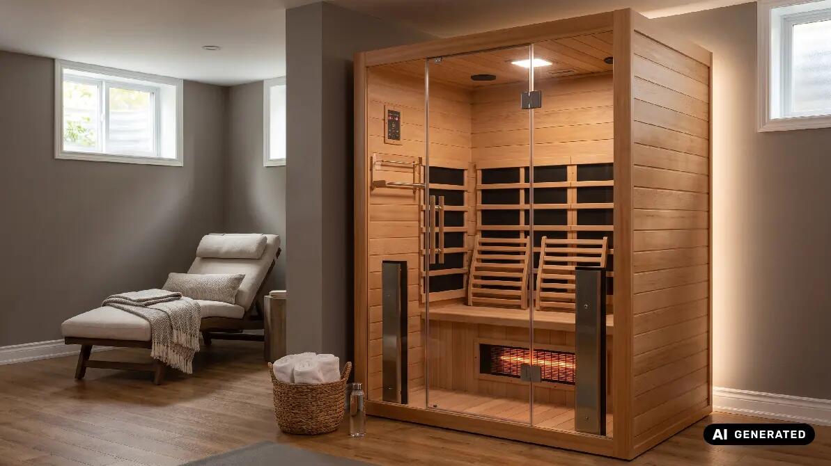 Sauna w pokoju