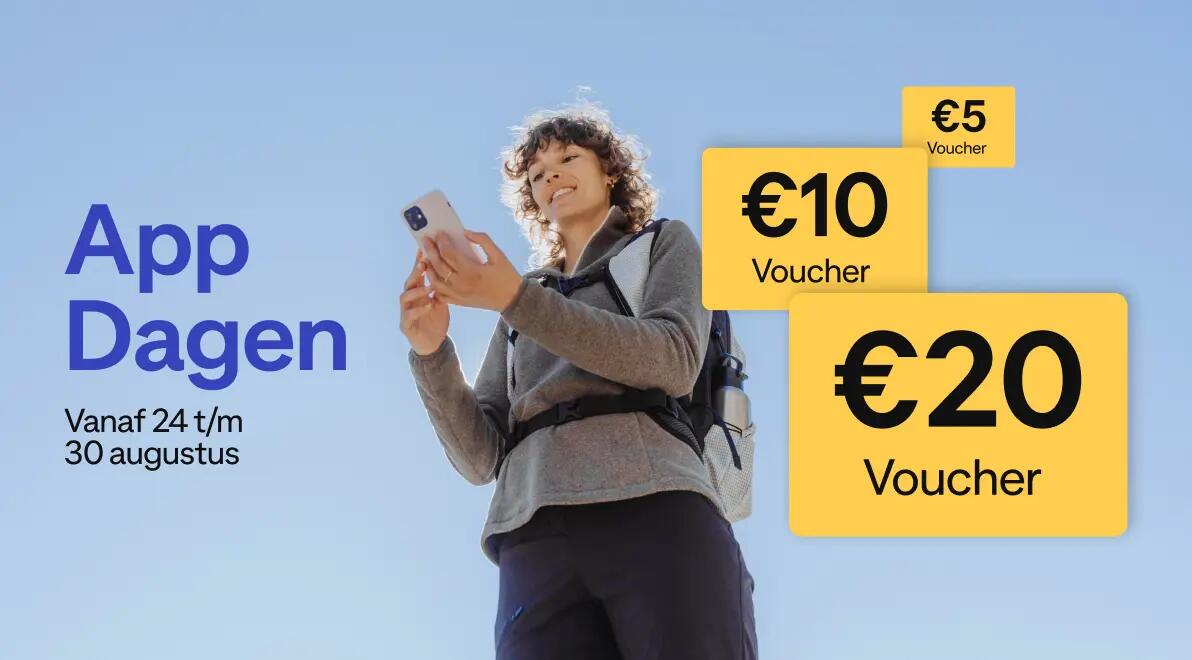 Promotie banner app dagen
