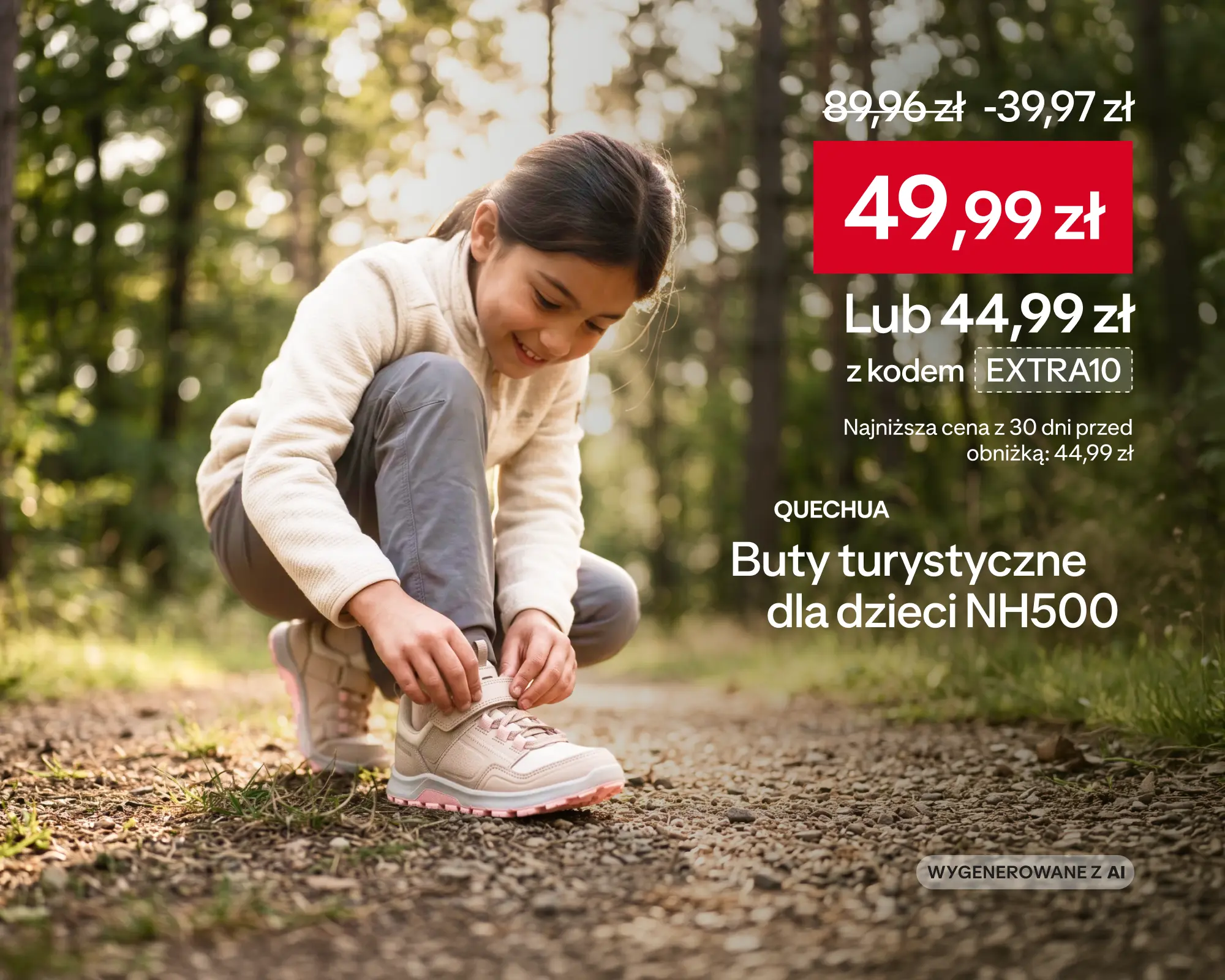-10% z kodem EXTRA10 na wybrane produkty Decathlon tylko online