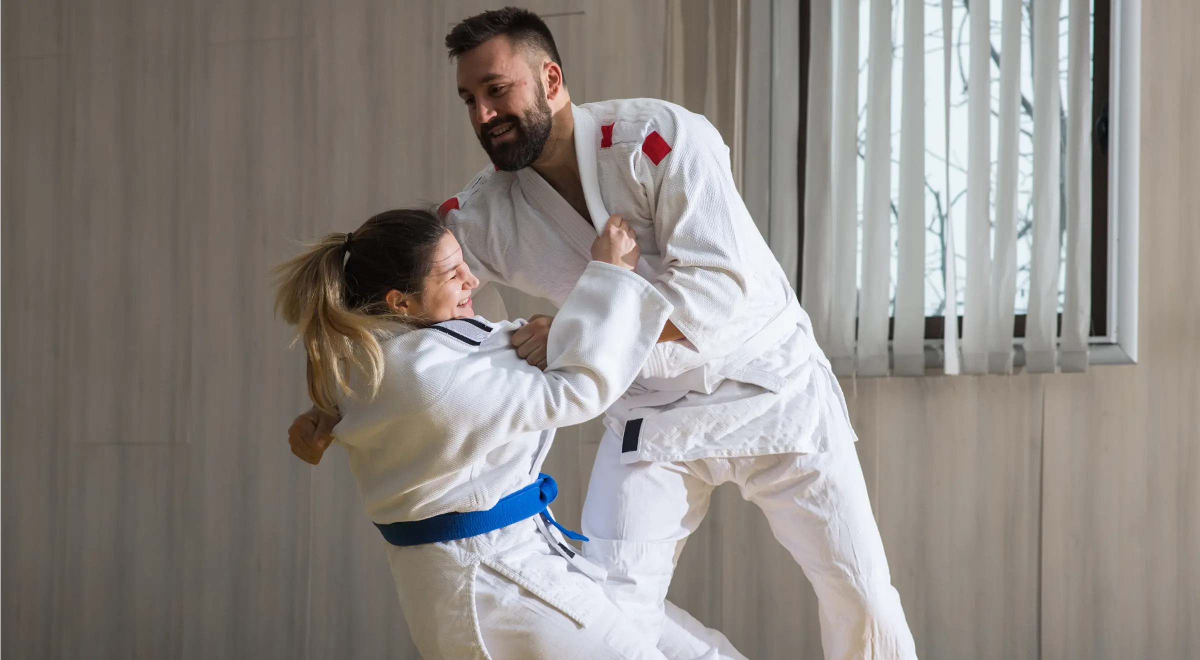Judo – Yoko-otoshi – boczny rzut yoko otoshi
