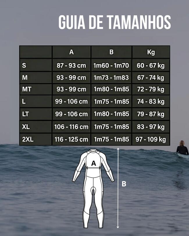Escolher o tamanho