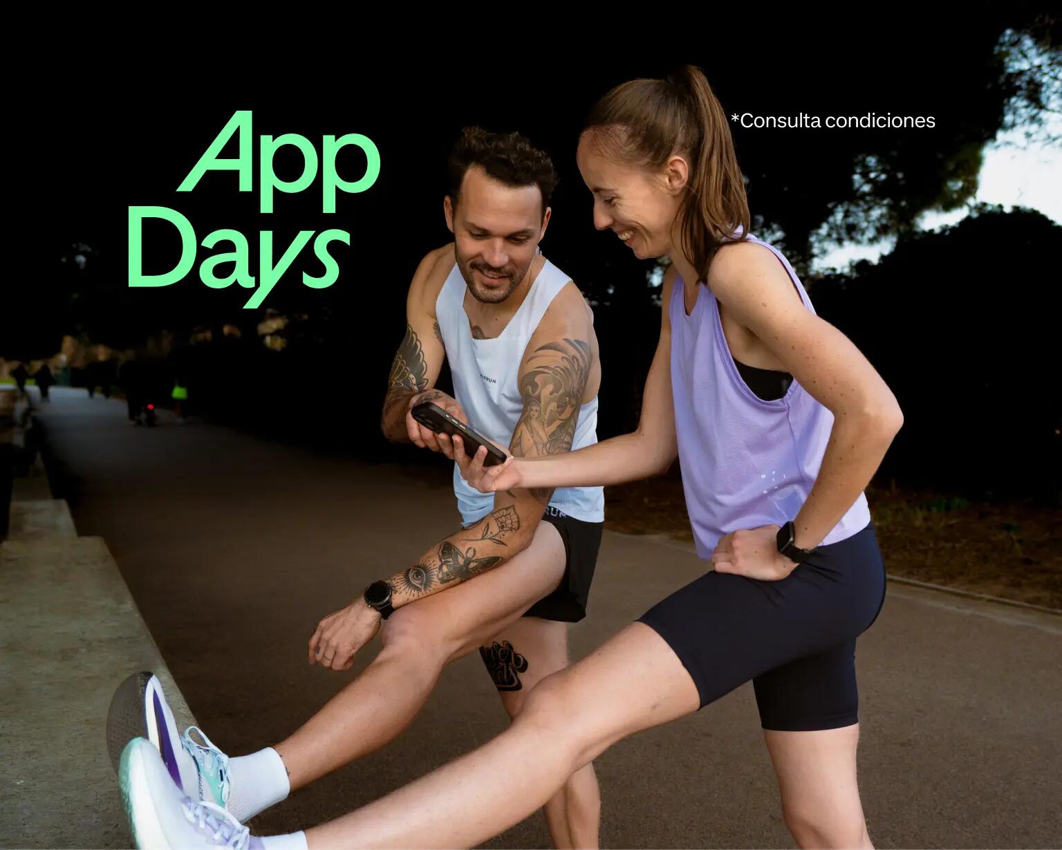 app days segunda compra en app