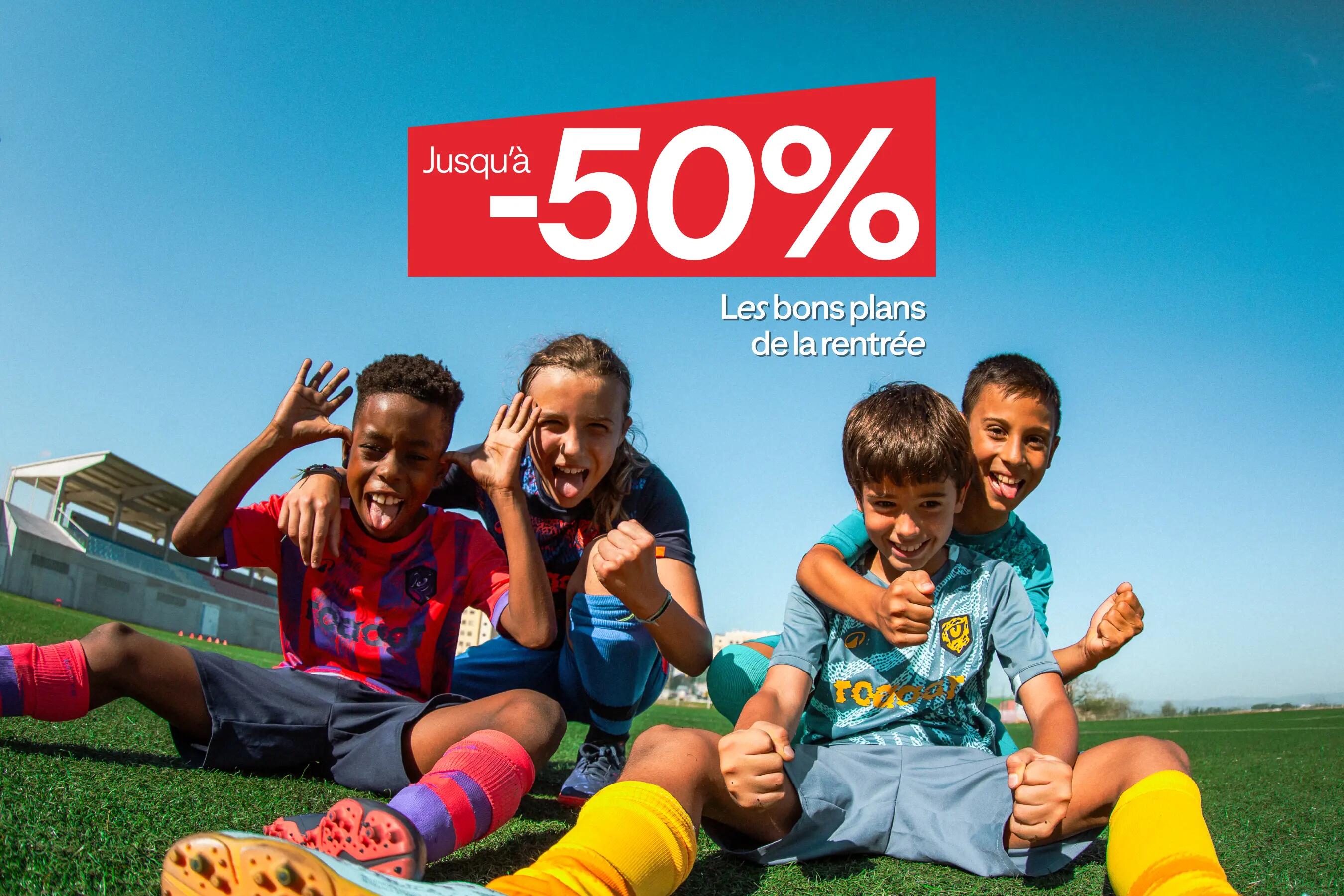 Bons plans rentrée jusqu'à -50%