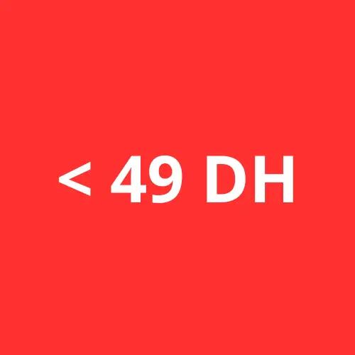 Bons plans moins de 49 dh