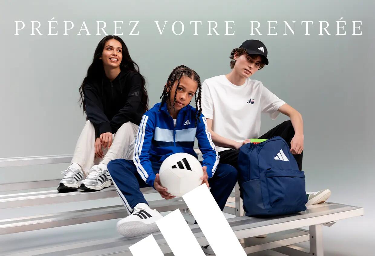 Collection adidas préparez votre rentrée