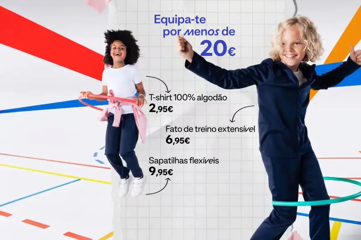 Equipa-te por menos de 20€