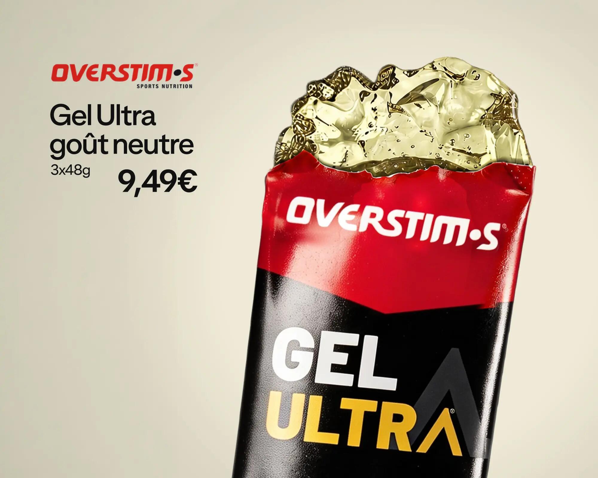 overstims : gel ultra goût neutre, 9,49€