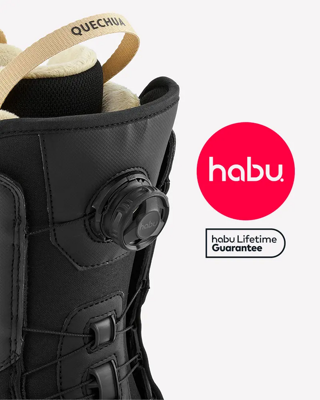 Boots de snowboard à double molette et flex rigide homme Allroad 900 - grises