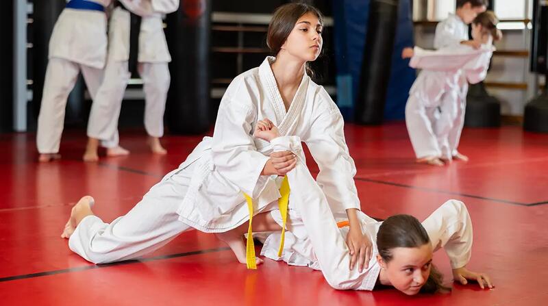 MMA BJJ Jiu-Jitsu. Americana - dźwignia na bark