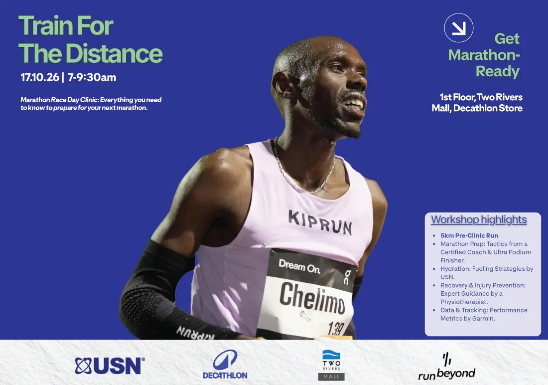 Decathlon Running Clinic Poster