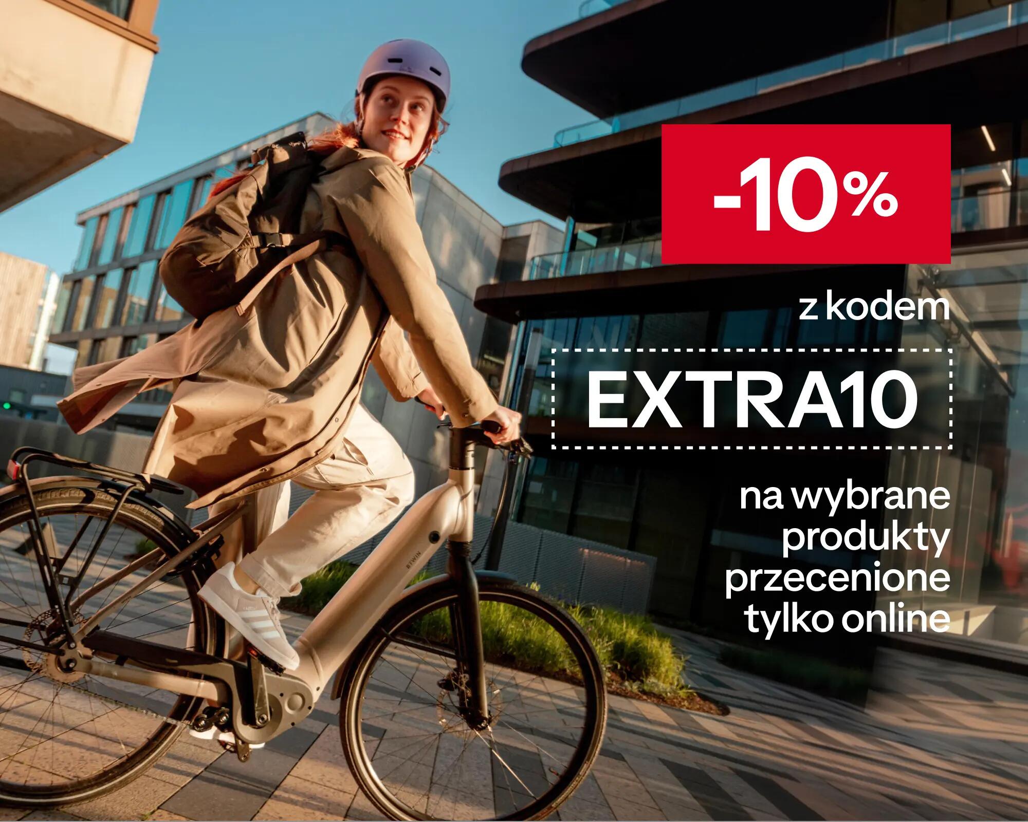 -10% z kodem EXTRA10 na wybrane produkty przecenione tylko online